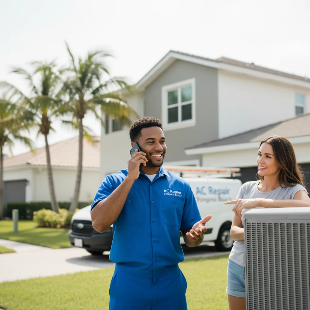 AC Repair Pompano Beach customer support in Hawi